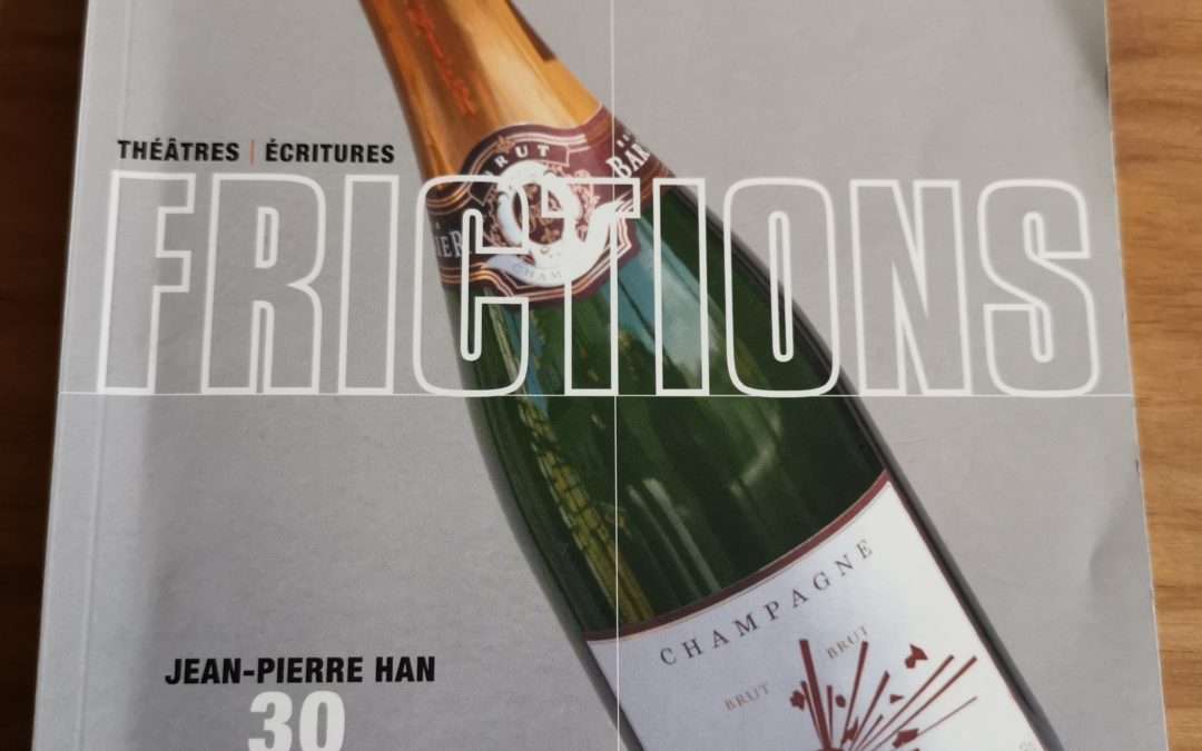 Frictions 30 éditos + 1